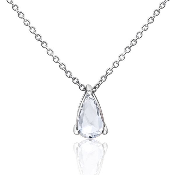 102470 fv Rock Divine Dawn Collection Misty Droplet Necklace in 18K White Gold 041 CTW