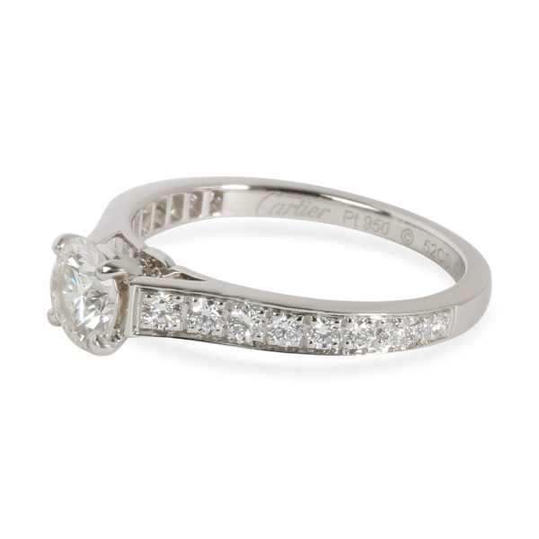 Cartier Cartier Diamond Engagement Ring in Platinum 062 ct G VS2