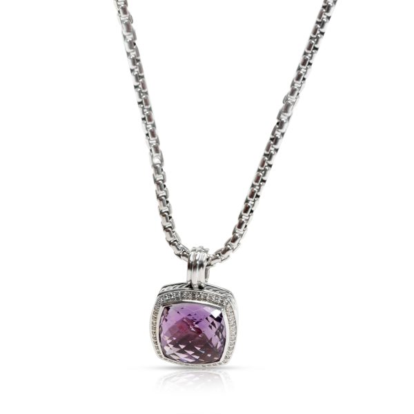 102753 fv 2de8fe24 a825 4d15 8b8b 2e816558e6b2 David Yurman Albioin Amethyst Diamond Necklace in 033 CTW