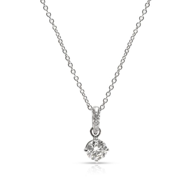 102827 fv e4331b75 14c7 4a56 bd96 0c0c74f7180d James Allen Solitaire Diamond Necklace in 18K White Gold H I SI1 SI2 050 CTW