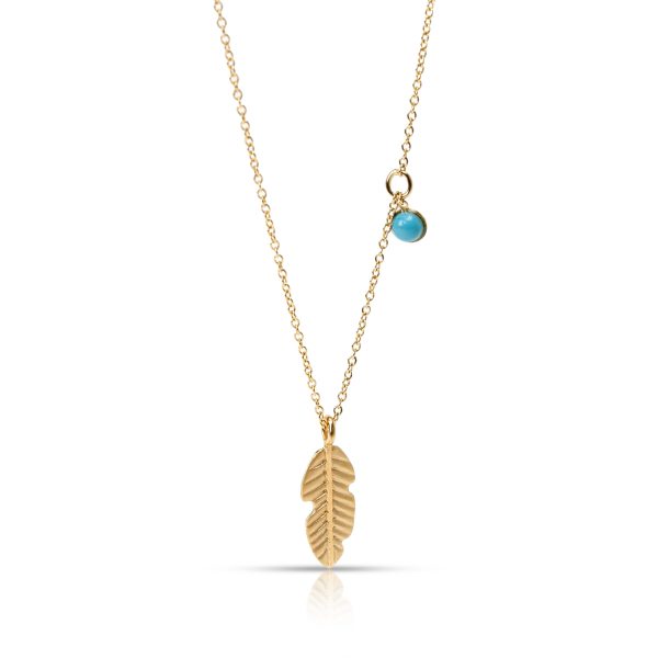 102881 fv 85d880f1 39d0 43e6 9bcd 49dbacc5e877 Caterina B Feather Pendant in 18K Yellow Gold