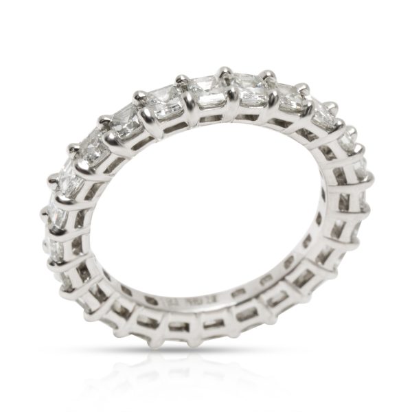 102915 av Blue Nile Asscher Cut Diamond Eternity Band in Platinum 202 CTW