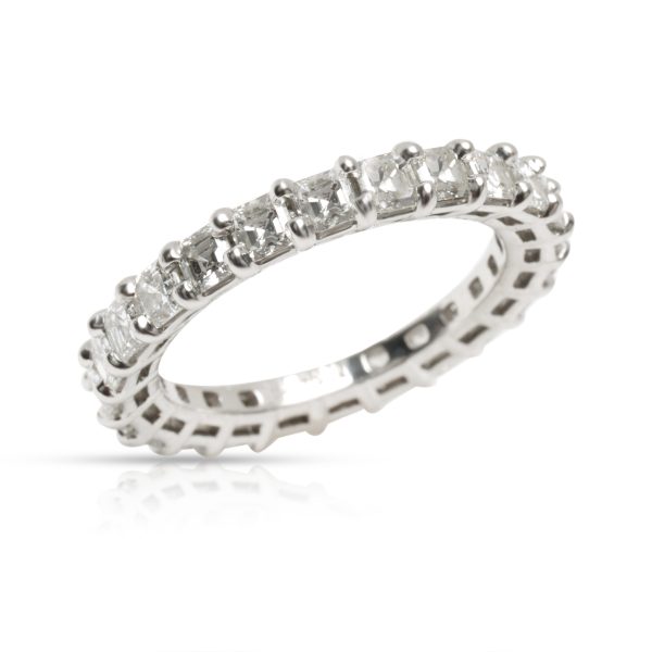 102915 pv e7f94bc7 c27e 43a1 b11a 2e517090c93b Blue Nile Asscher Cut Diamond Eternity Band in Platinum 202 CTW