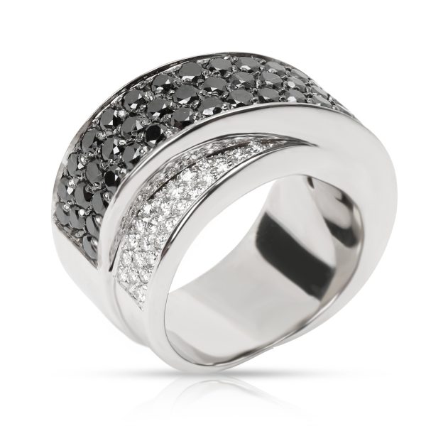 102971 pv cb1a9c25 246f 4c92 a8cd 4ec7542366af Black White Diamond Crossover Ring in 18K White Gold 150 CTW