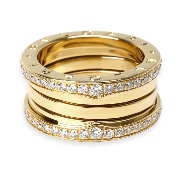 103018 fv Bulgari Bzero1 Diamond Ring in 18K Yellow Gold