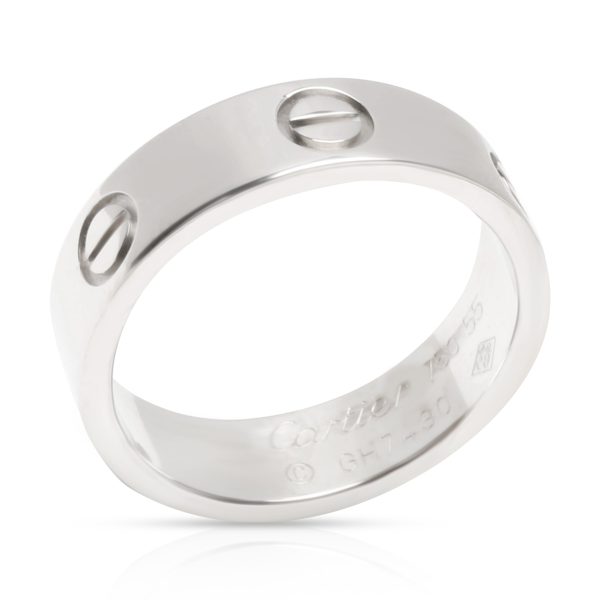 Cartier Cartier Love Ring in 18K White Gold Size 55