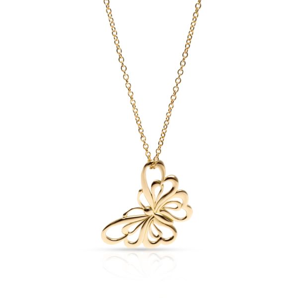 103065 fv d0ee0f27 3f1f 43fe a95b a5b71d41e62f Tiffany Co Butterfly Necklace in 18KT Yellow Gold