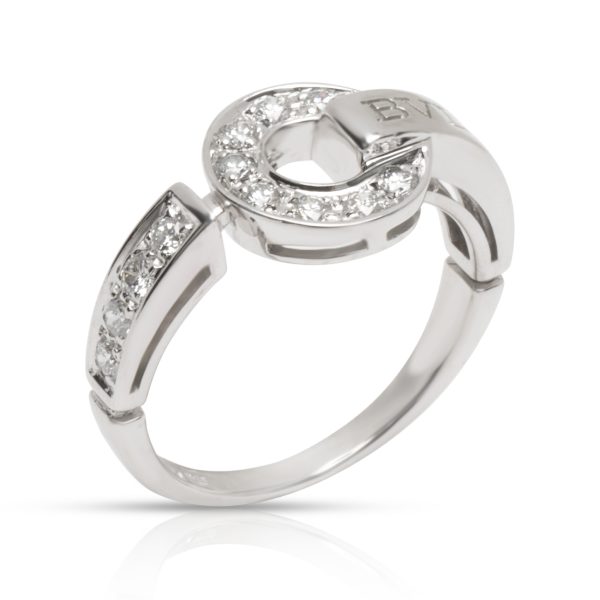 103143 pv Bulgari Bulgari Diamond Ring in18K White Gold 029 CTW