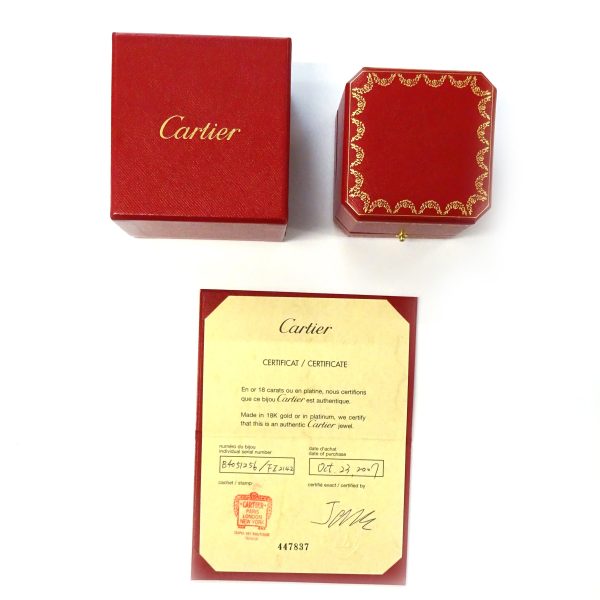 103458 box 512a97f9 bbad 45c8 a33b 4c83f9ee6a85 Cartier Logo de Cartier Ring in 18KT Rose Gold