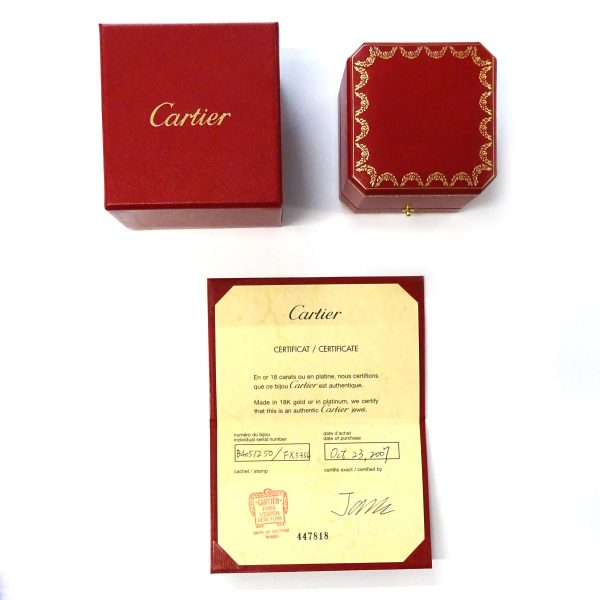 103459 box Cartier Logo de Cartier Band in 18KT Rose Gold