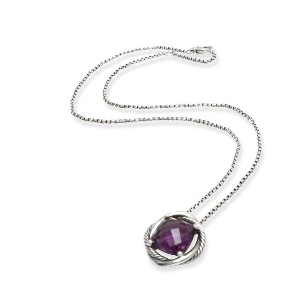 103485 pv 8157ca1c a27c 4c56 9a97 f7253d9c6c88 David Yurman Amethyst Infinity Necklace in Sterling Silver