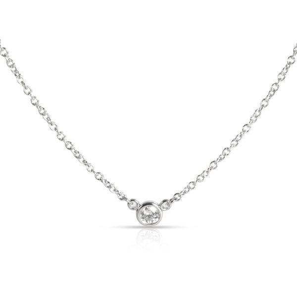 103556 fv Tiffany Co Elsa Peretti Diamond Necklace in Platinum 008 CTW