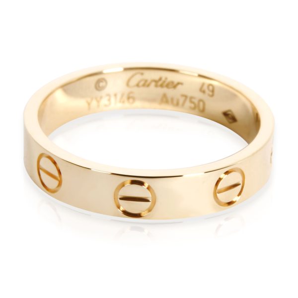 Rings Cartier Love Ring in 18KT Yellow Gold Size 49