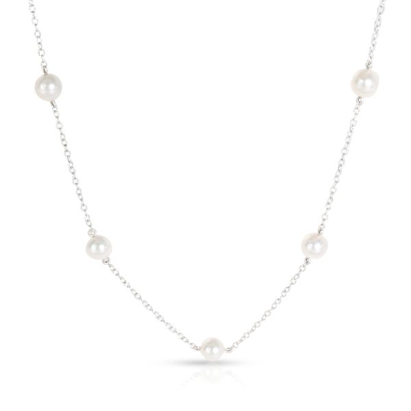 103648 fv 2e70b2ca c7e4 4886 859e fb82f8a5d730 Mikimoto Station Collection Pearl Necklace in 18K White Gold