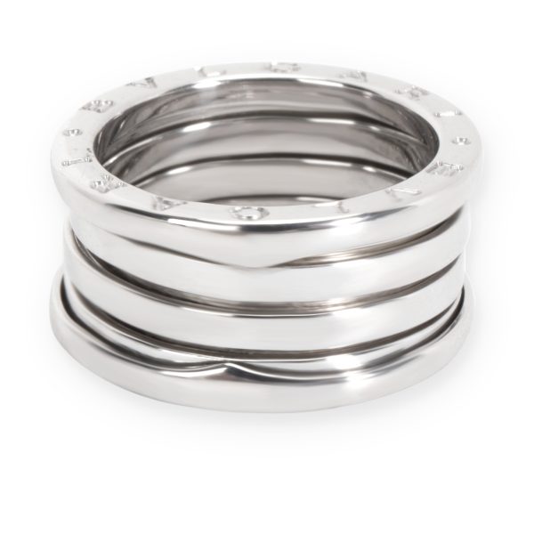 103715 fv Bulgari Bzero1 Ring in 18K White Gold Size 57