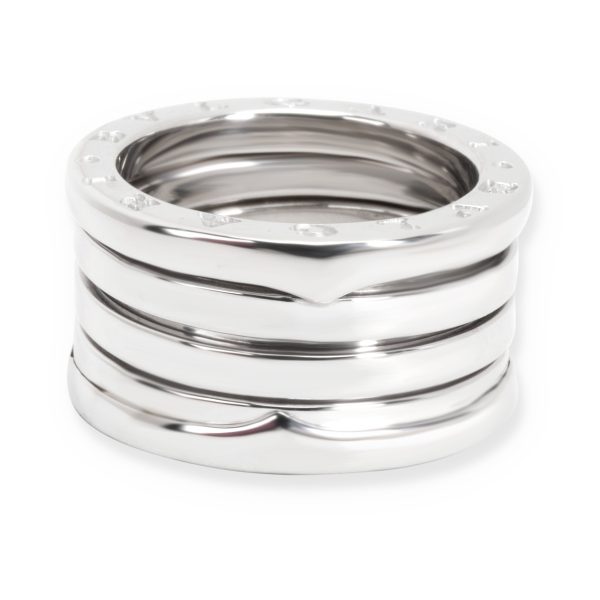 103818 fv Bulgari Bzero1 Ring in 18K White Gold Size 50