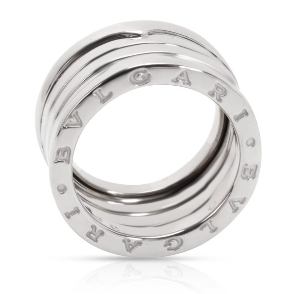 103818 pv Bulgari Bzero1 Ring in 18K White Gold Size 50