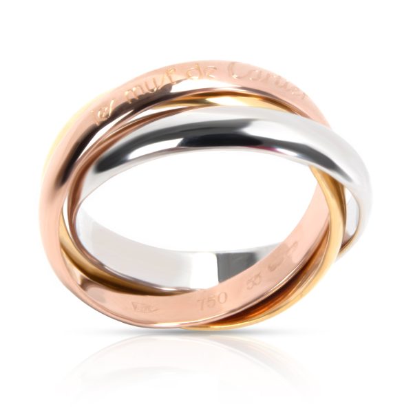 Cartier Cartier les must de Cartier Trinity ring classic Ring in 18K 3 Tone Gold