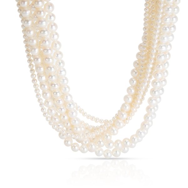 103884 fv 4101e131 600c 4b4c 8bd9 0ca35a3d0e45 Tiffany Co Paloma Picasso Pearl Necklace in 18K Yellow Gold Sterling Silver