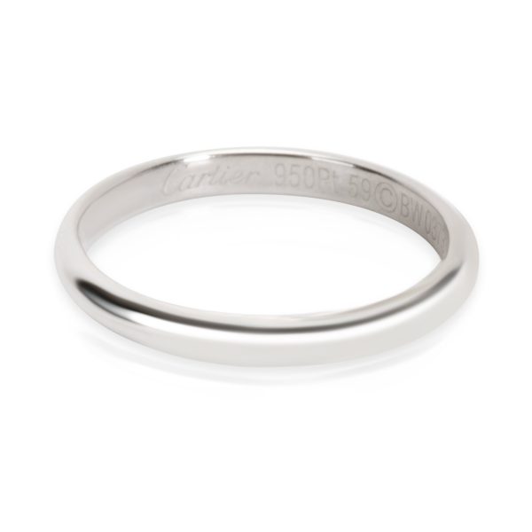 Rings Cartier 25 mm Mens Wedding Band in Platinum