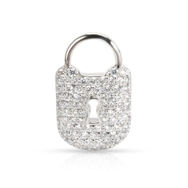 104009 fv c9e71b13 f6fd 441c b04e 1c2fc71a2b5c Tiffany Co Diamond Padlock Charm in Platinum