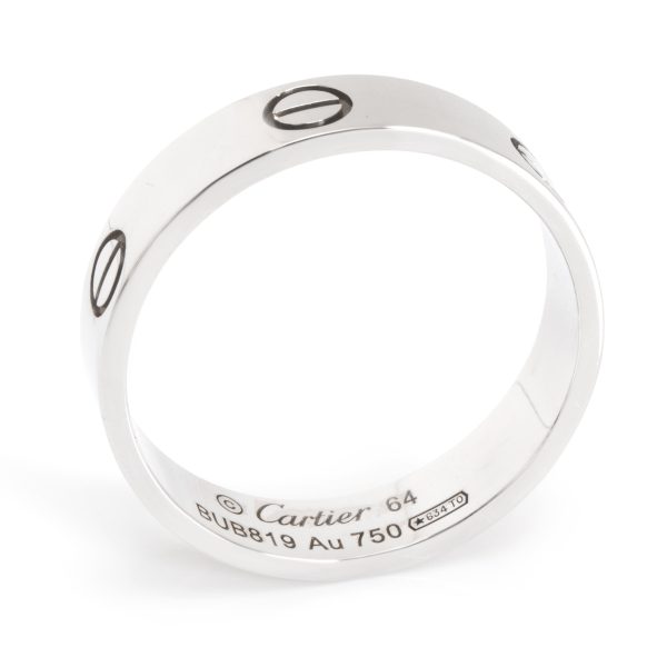 Cartier Cartier Love Band in 18K White Gold Size 64