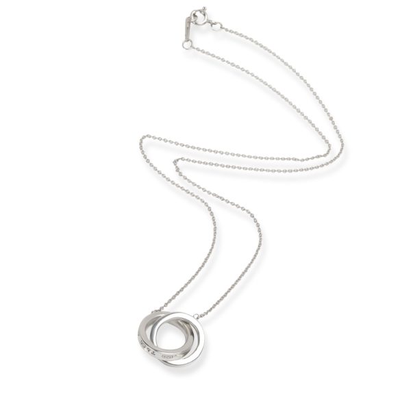 104046 pv Tiffany Co 1837 Interlocking Circles Necklace in Sterling Silver