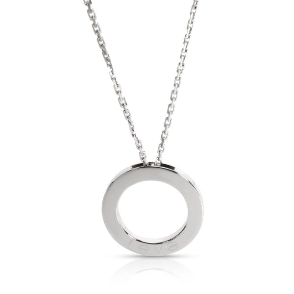 104093 bv Cartier Love Necklace in 18K White Gold