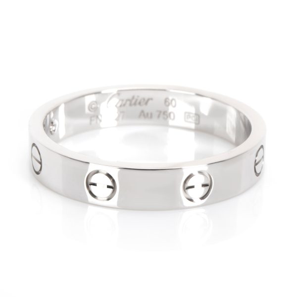 Cartier Cartier Love Diamond Band in 18K White Gold 001 CTW