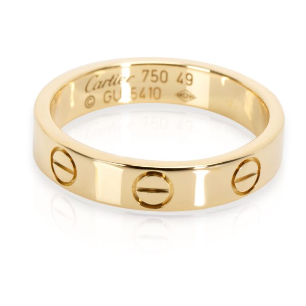 Rings Cartier Love Band in 18K Yellow Gold Size 49