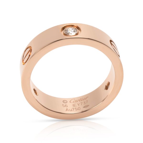 Cartier Cartier Love Diamond Band in 18K Rose Gold 022 CTW