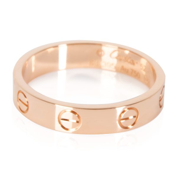 Rings Cartier Love Band in 18K Pink Gold