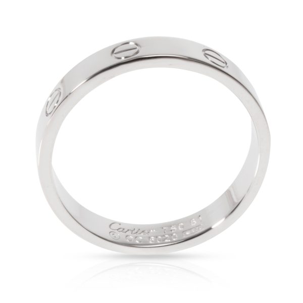 Cartier Cartier Love Ring in 18K White Gold 4mm Size 61