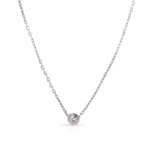 105535 fv Cartier Diamants Legers Diamond Necklace in 18K White Gold 018 CTW