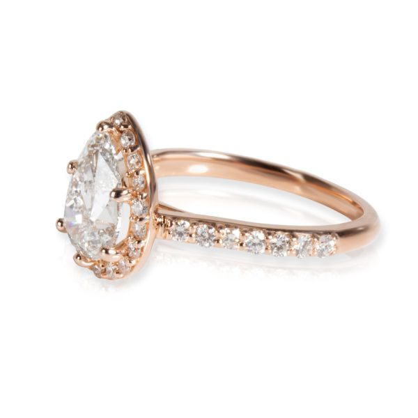 105740 sv 43af396c 2c97 4172 bbeb 695e2ea86855 Brilliant Earth Pear Diamond Engagement Ring in 14K Rose Gold GIA F SI1 16 CTW