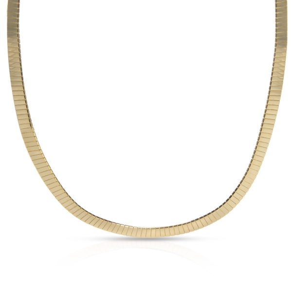 105779 fv Collar Necklace in 14K Yellow Gold