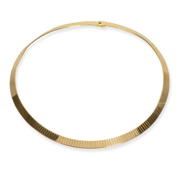 105779 pv Collar Necklace in 14K Yellow Gold