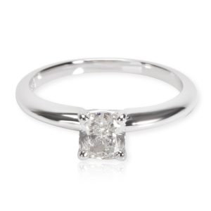 105872 fv Blue Nile Diamond Engagement Ring in 14K White Gold GIA I SI2 071 CTW