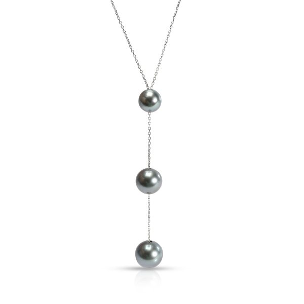 105938 fv Blue Nile Pearl Drop Necklace in 18K White Gold