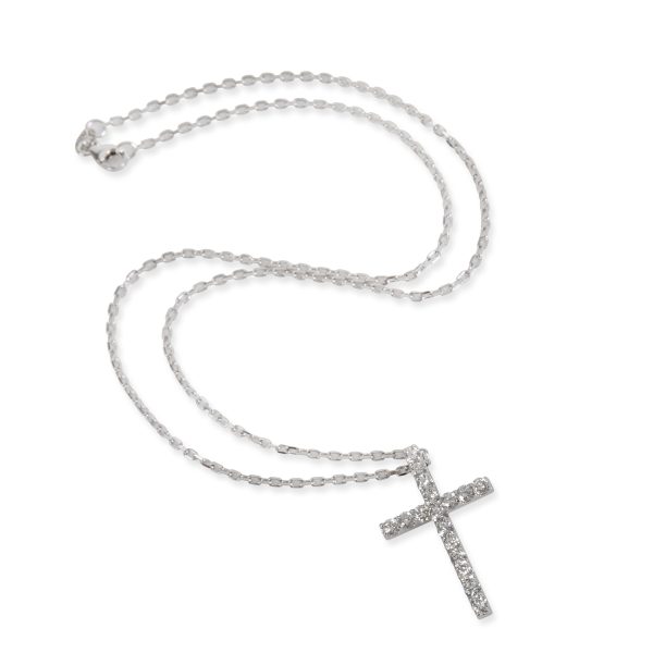 105952 pv afa4a314 cdcc 4183 bd2d f85335ebcd84 Diamond Cross Necklace in 18K White Gold 102 CTW