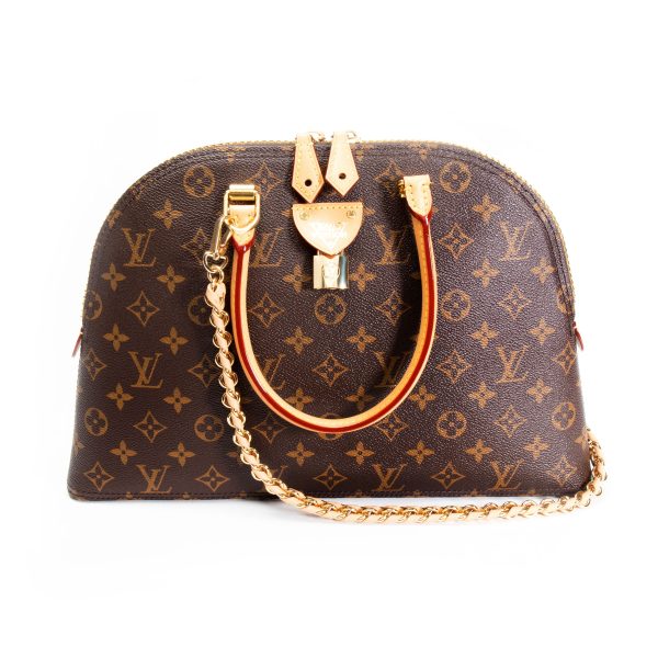 105982 av Louis Vuitton Brown Monogram Canvas Moon Alma Bag