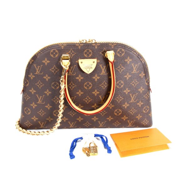 105982 box Louis Vuitton Brown Monogram Canvas Moon Alma Bag