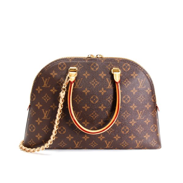 105982 bv Louis Vuitton Brown Monogram Canvas Moon Alma Bag