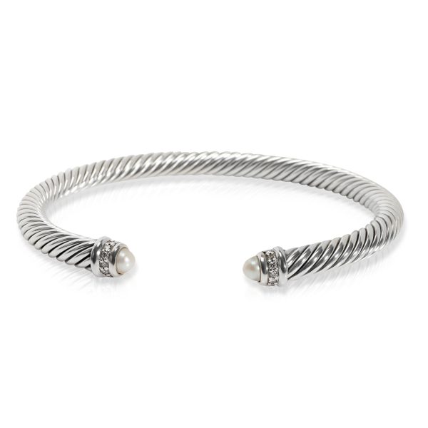 106047 fv David Yurman Cable Bangle in Sterling Silver 007 CTW