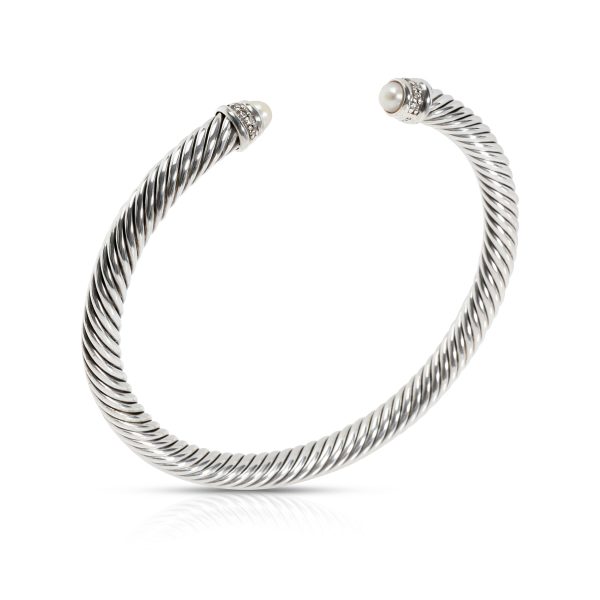 106047 pv David Yurman Cable Bangle in Sterling Silver 007 CTW