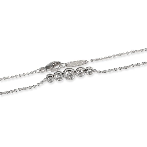 106203 clasp Tiffany Co Jazz Diamond Necklace in Platinum 026 CTW