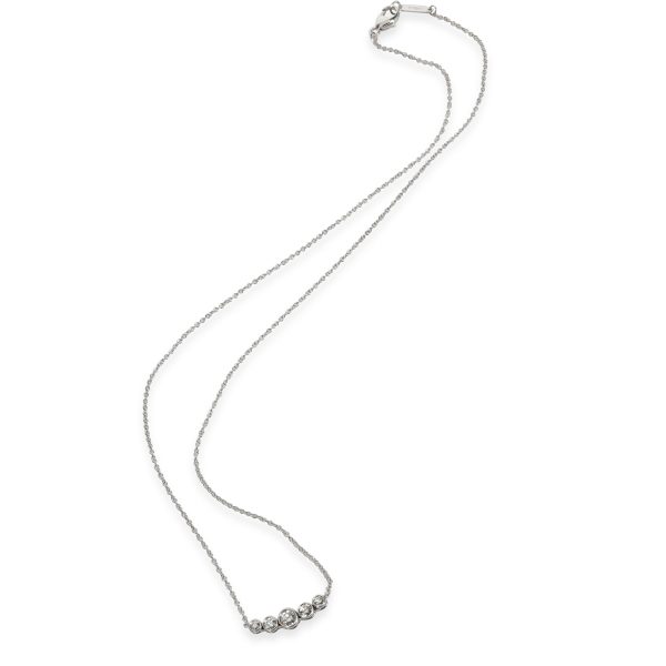 106203 pv Tiffany Co Jazz Diamond Necklace in Platinum 026 CTW