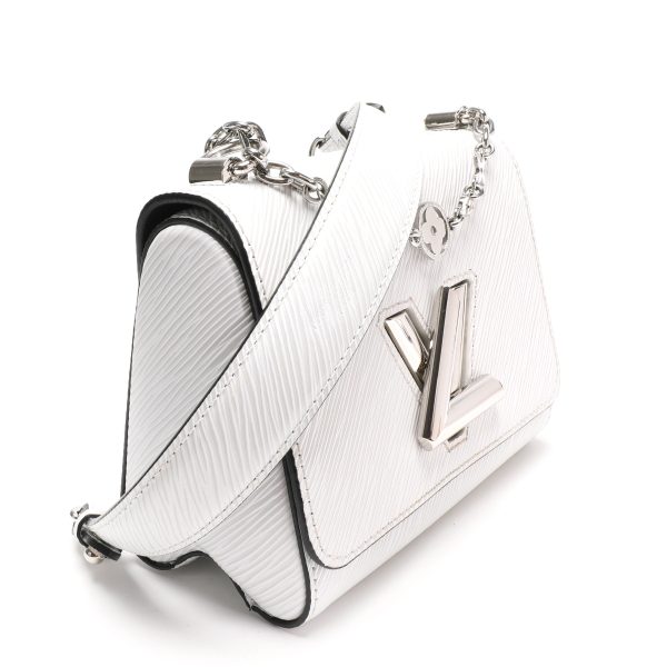 106275 av Louis Vuitton Special Edition White Epi Flower Jewels Twist PM