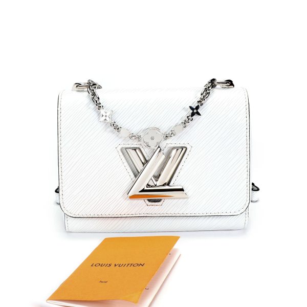 106275 box Louis Vuitton Special Edition White Epi Flower Jewels Twist PM