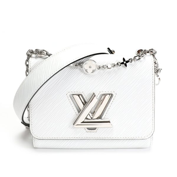 106275 fv Louis Vuitton Special Edition White Epi Flower Jewels Twist PM